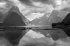 Milford Sound, Fiordland National Park, South Island, New Zealand Art Print